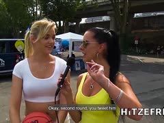 Blonde Deutsche fickt für ihr Leben gern